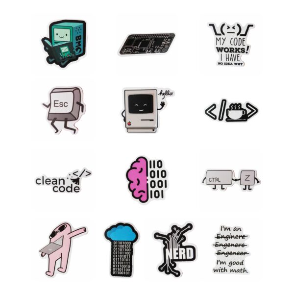 Programmers Laptop Stickers